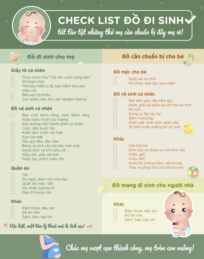 Newborn checklist