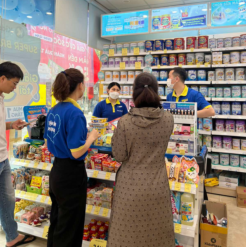 Reputable milk store in Hanoi