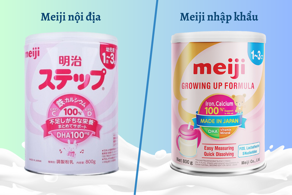 All Meiji milk types provide abundant nutrition for babies