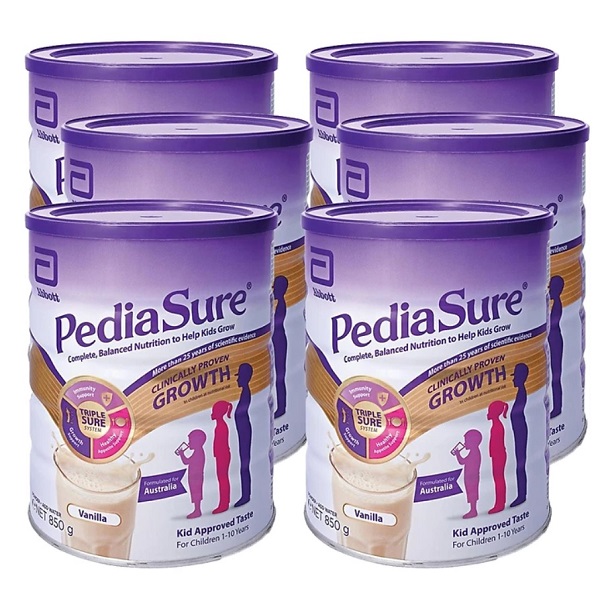 PediaSure Clinically Proven Growth 850g powdered milk.