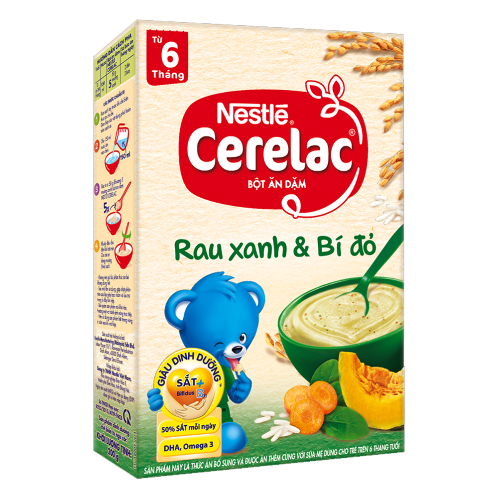 Nestle baby cereal for 6-month-olds