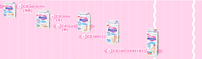 merries diaper sizes