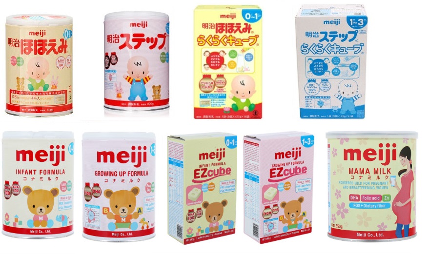 Meiji Japanese Milk Price List