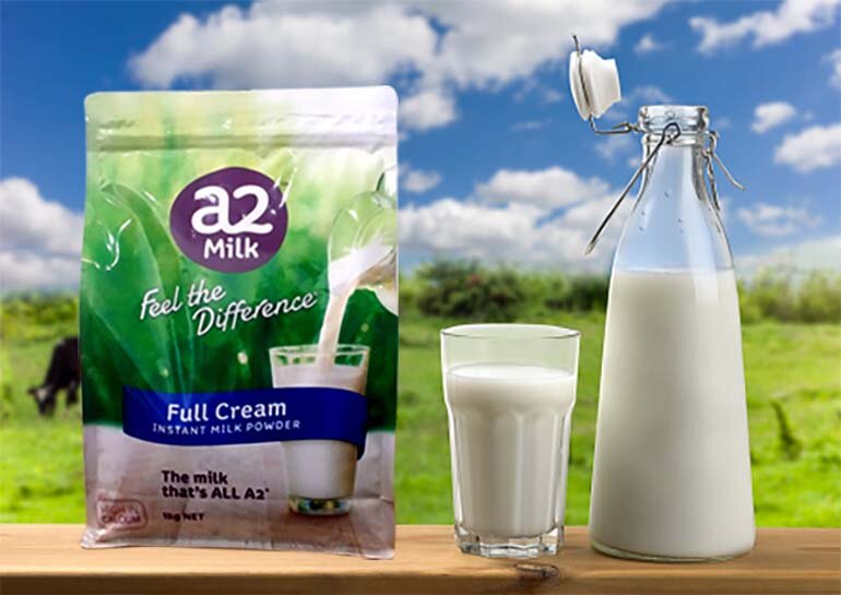 Full cream A2 milk has good health benefits for users